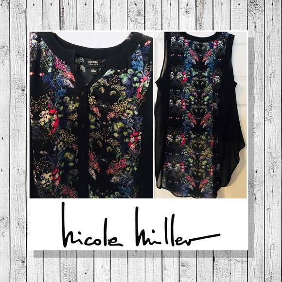 Nicole Miller Tops - NICOLE MILLER Hi-Low Top ‼️FINAL REDUCTION‼️